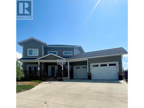 805 89 Avenue, Dawson Creek, BC - Outdoor With Deck Patio Veranda With Facade