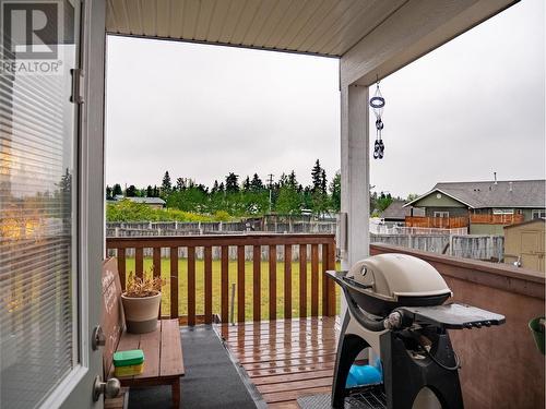 805 89 Avenue, Dawson Creek, BC - Outdoor With Deck Patio Veranda With Exterior