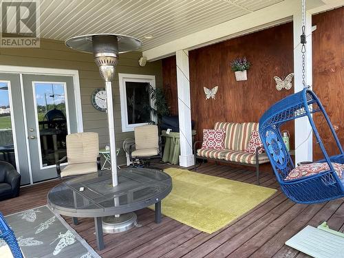 805 89 Avenue, Dawson Creek, BC - Outdoor With Deck Patio Veranda With Exterior