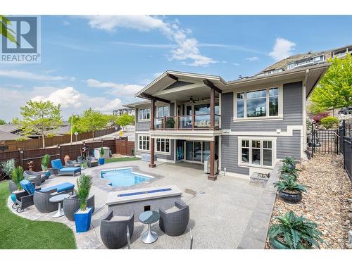 4100 Rockcress Court, Vernon, BC - Outdoor With In Ground Pool With Deck Patio Veranda