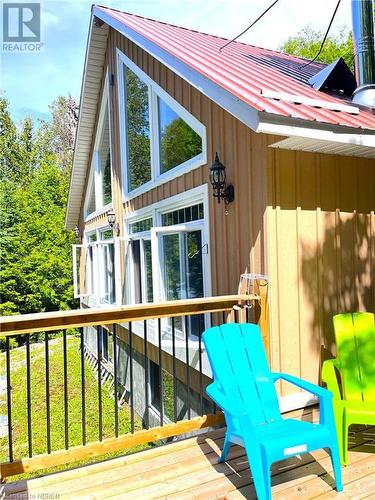 884 Dunlop Shores Road, Elliot Lake, ON - Outdoor With Deck Patio Veranda With Exterior