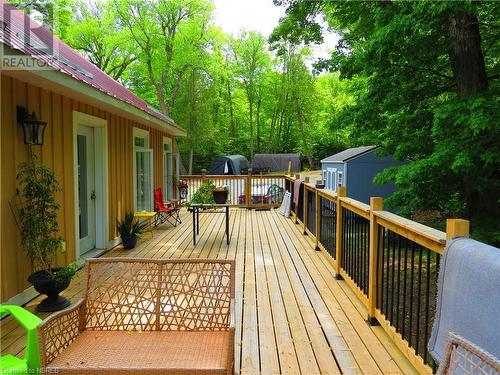 884 Dunlop Shores Road, Elliot Lake, ON - Outdoor With Deck Patio Veranda With Exterior