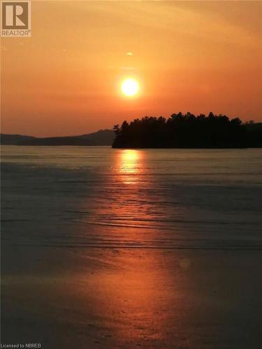 Breathtaking Sunsets - 884 Dunlop Shores Road, Elliot Lake, ON - Outdoor With Body Of Water With View