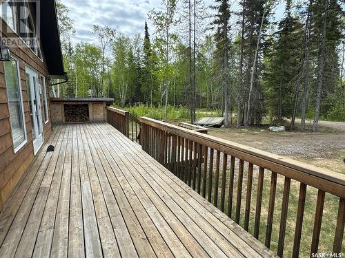 2 307 Birch Street, Lac La Ronge, SK - Outdoor With Deck Patio Veranda With Exterior