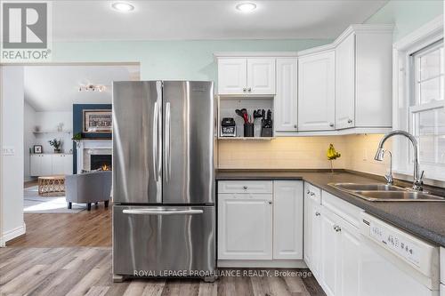 44 Peterson Street, Quinte West, ON - Indoor Photo Showing Kitchen With Double Sink