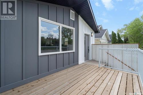 320 H Avenue S, Saskatoon, SK - Outdoor With Deck Patio Veranda With Exterior