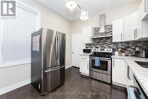 257 Cannon Street E, Hamilton, ON - Indoor Photo Showing Kitchen With Stainless Steel Kitchen