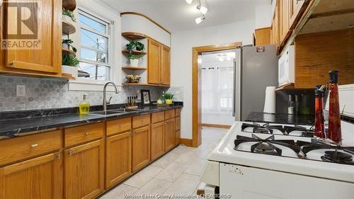 1530 Pillette Road, Windsor, ON - Indoor Photo Showing Kitchen With Double Sink