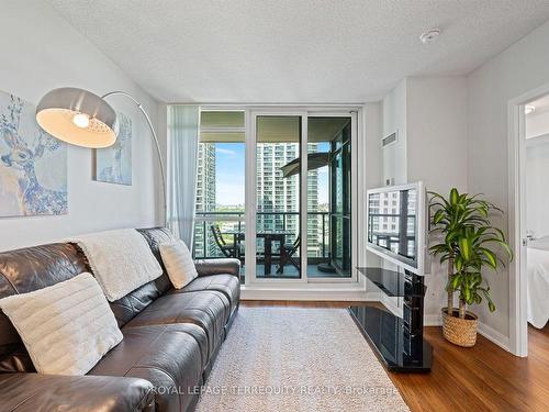 1201-205 Sherway Gardens Rd, Toronto, ON - Indoor Photo Showing Living Room