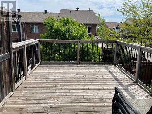 Deck off of kitchen - 240 Freedom Private, Ottawa, ON - Outdoor With Exterior