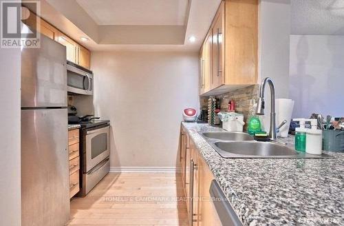 242 - 250 Wellington Street W, Toronto, ON - Indoor Photo Showing Kitchen With Double Sink