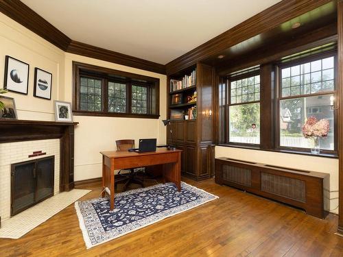 Bureau - 150 Av. Brock S., Montréal-Ouest, QC - Indoor Photo Showing Other Room With Fireplace