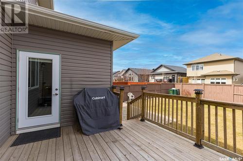 239 Baltzan Boulevard, Saskatoon, SK - Outdoor With Deck Patio Veranda With Exterior