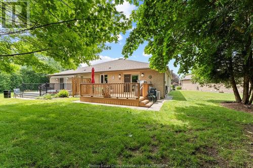 6084 Natalie Court, Lasalle, ON - Outdoor With Deck Patio Veranda With Backyard With Exterior
