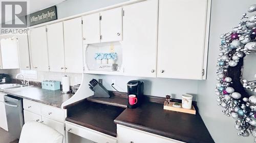 70 Main Street, Springdale, NL - Indoor Photo Showing Kitchen With Double Sink