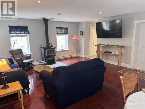 401A Main Street N, Glovertown, NL - Indoor Photo Showing Living Room With Fireplace