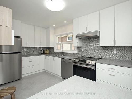 18 Prestbury St, Toronto, ON - Indoor Photo Showing Kitchen With Double Sink With Upgraded Kitchen