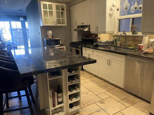 102 Montrose Ave, Toronto, ON - Indoor Photo Showing Kitchen With Double Sink