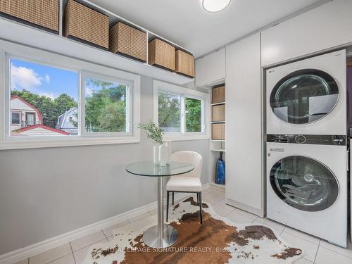 76 Wiley Ave, Toronto, ON - Indoor Photo Showing Laundry Room