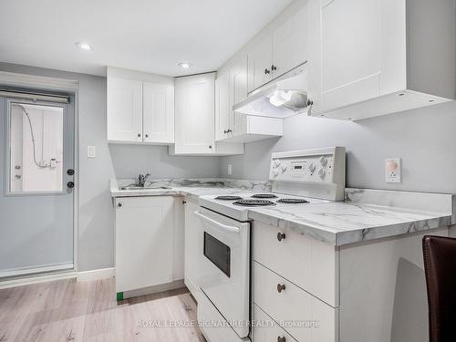 76 Wiley Ave, Toronto, ON - Indoor Photo Showing Kitchen