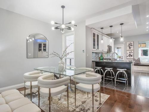 76 Wiley Ave, Toronto, ON - Indoor Photo Showing Dining Room