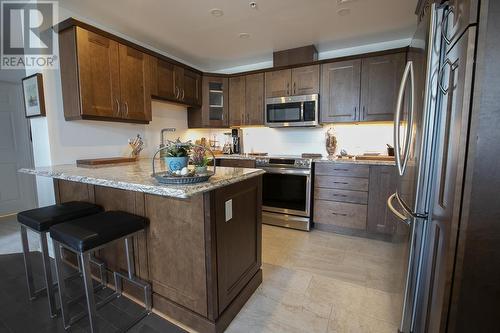 969 Queen St E # 403, Sault Ste. Marie, ON - Indoor Photo Showing Kitchen With Upgraded Kitchen