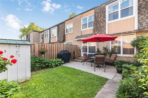 Patio in Backyard - 153 Limeridge Road W|Unit #6, Hamilton, ON - Outdoor With Deck Patio Veranda With Exterior