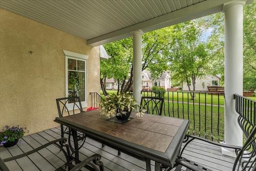 215 Lyndale Drive, Winnipeg, MB - Outdoor With Deck Patio Veranda With Exterior