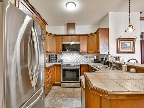 Kitchen - 4-250 Rue Du Mont-Plaisant, Mont-Tremblant, QC - Indoor Photo Showing Kitchen With Double Sink