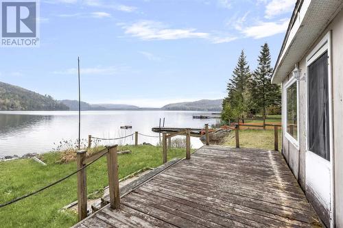 Lot 4 Devil'S Lake, Whitman Township, ON - Outdoor With Body Of Water With Deck Patio Veranda With View