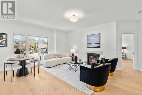 4 Santa Barbara Lane, Halton Hills, ON - Indoor Photo Showing Living Room With Fireplace