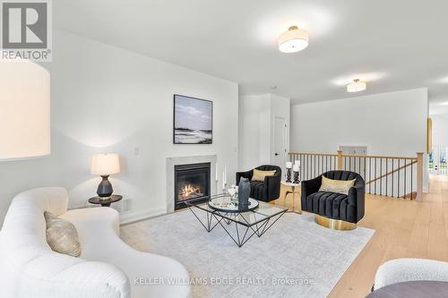 4 Santa Barbara Lane, Halton Hills, ON - Indoor Photo Showing Other Room With Fireplace
