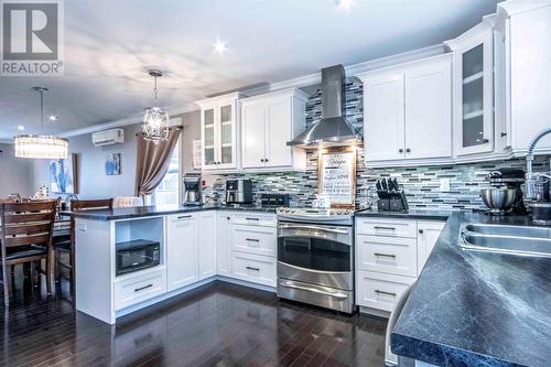 4 Decatur Place, Paradise, NL - Indoor Photo Showing Kitchen With Double Sink With Upgraded Kitchen