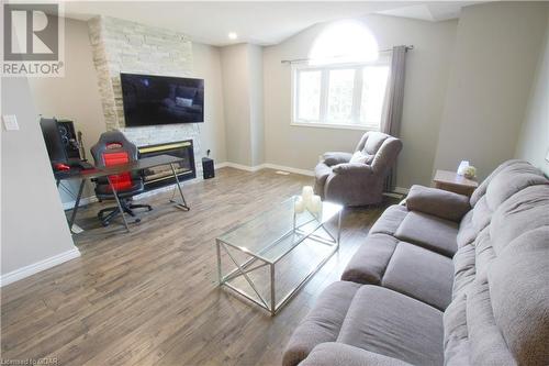 12 Robertson Street, Fergus, ON - Indoor Photo Showing Living Room With Fireplace