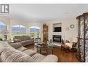 4206 Golf Course Drive, Osoyoos, BC  - Indoor Photo Showing Living Room With Fireplace 