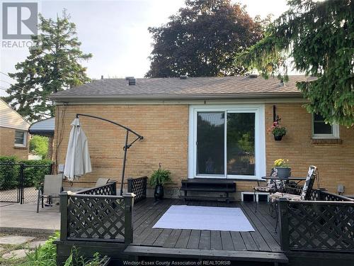 3188 Woodland Avenue, Windsor, ON - Outdoor With Deck Patio Veranda With Exterior