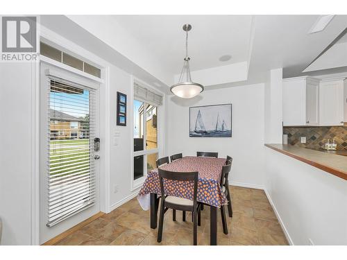 3570 Woodsdale Road Unit# 10, Lake Country, BC - Indoor Photo Showing Dining Room