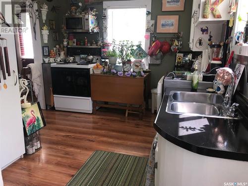 321 Rongve Street, Sturgis, SK - Indoor Photo Showing Kitchen With Double Sink