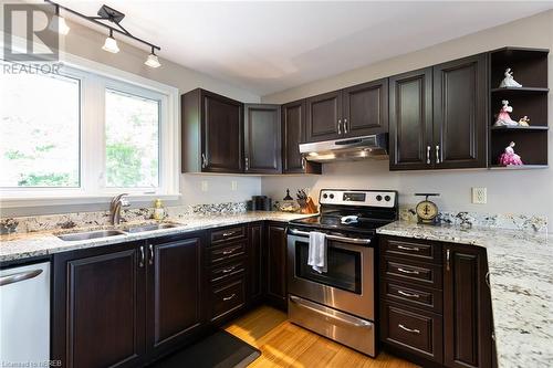 315 Regal Road, North Bay, ON - Indoor Photo Showing Kitchen With Double Sink