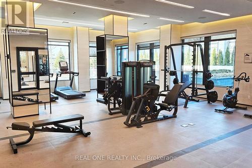 601 - 10 Eva Road, Toronto, ON - Indoor Photo Showing Gym Room