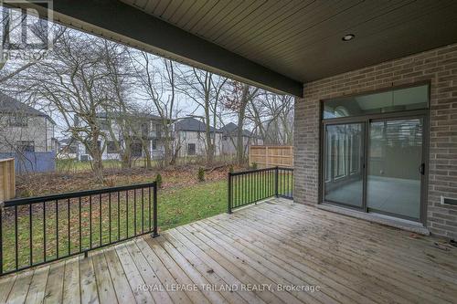 2452 Red Thorne Avenue, London, ON - Outdoor With Deck Patio Veranda With Exterior