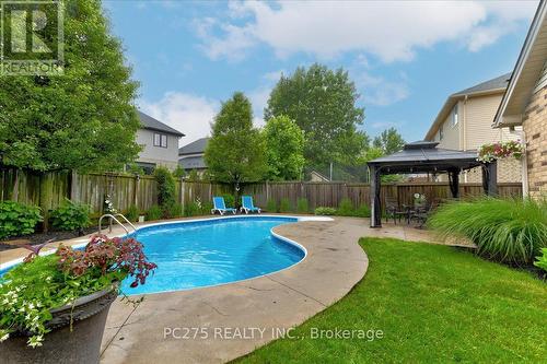 1233 Thornley Street, London, ON - Outdoor With In Ground Pool With Backyard