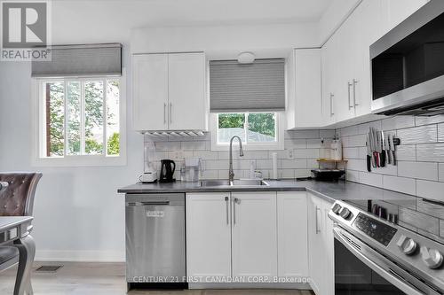 67 Roundhill Court, London, ON - Indoor Photo Showing Kitchen With Double Sink