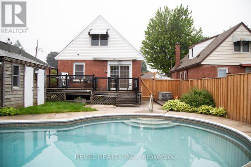 267 East 12Th Street, Hamilton, ON - Outdoor With In Ground Pool With Deck Patio Veranda