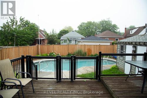 267 East 12Th Street, Hamilton, ON - Outdoor With In Ground Pool With Deck Patio Veranda