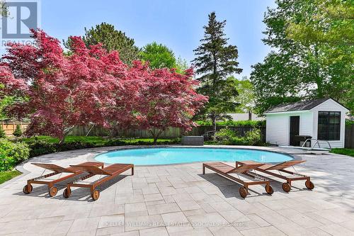 501 Rattray Park Drive, Mississauga, ON - Outdoor With In Ground Pool With Backyard