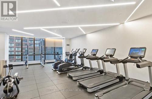 3503 - 395 Bloor Street E, Toronto (North St. James Town), ON - Indoor Photo Showing Gym Room