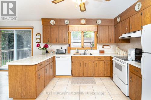258 Floud'S Bridge Road, Quinte West, ON - Indoor Photo Showing Kitchen With Double Sink