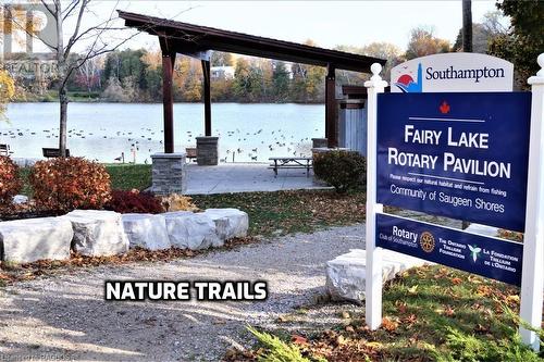 Southampton Fairy Lake Pavilion & Trails - 17 Lakeforest Drive Unit# Lot 23, Saugeen Shores, ON - Outdoor