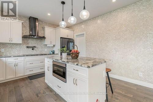 605 Conners Drive, North Perth, ON - Indoor Photo Showing Kitchen With Upgraded Kitchen